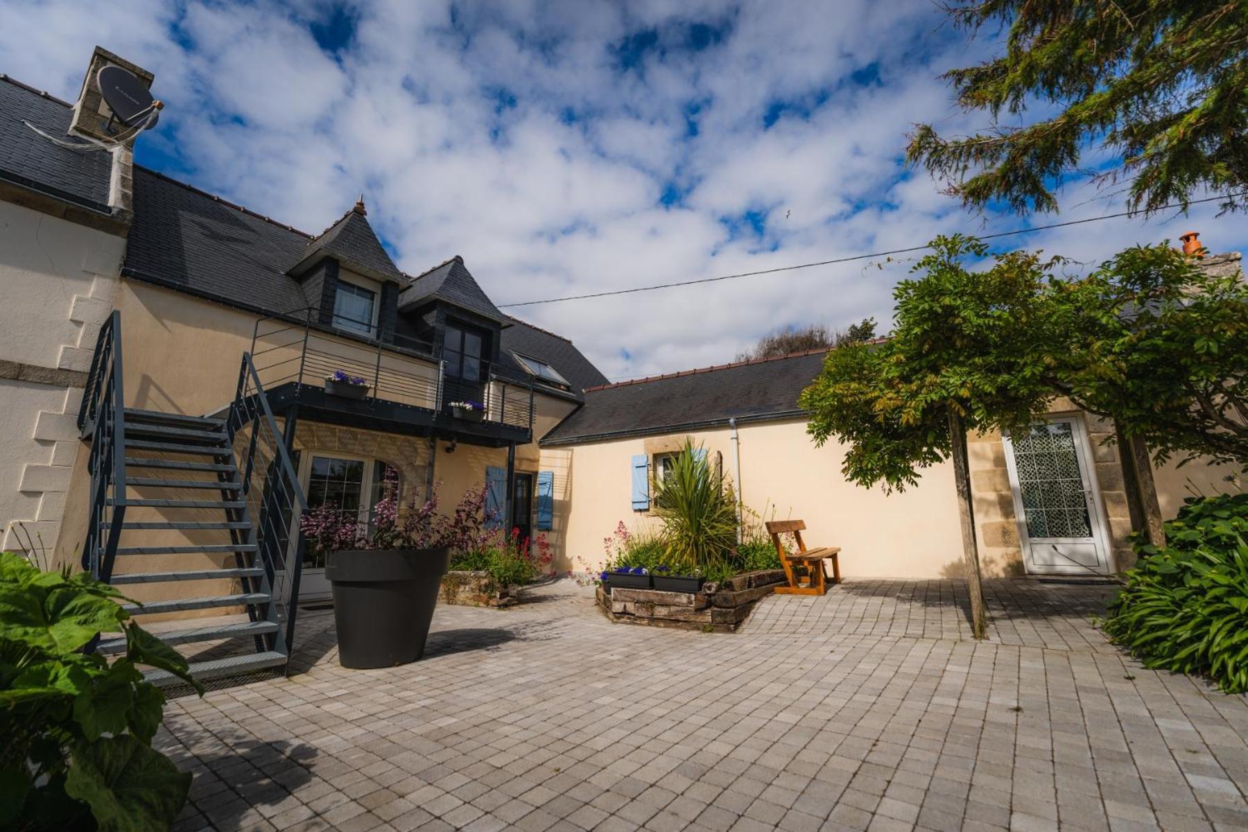 Le Quartier D'Hiver, Maison D'Hotes Cleden-Cap-Sizun ภายนอก รูปภาพ